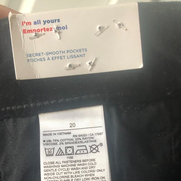 Old Navy Velvet Boot Cut Pants - Picture 5 of 10